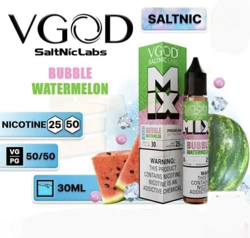 نكهة فيقود علكة البطيخ ايس مكس vgod Bubble Waterme...