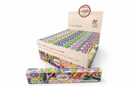 ورق لف ألف مع فلاتر أبيض مقاس كبير – Alph Rolling...