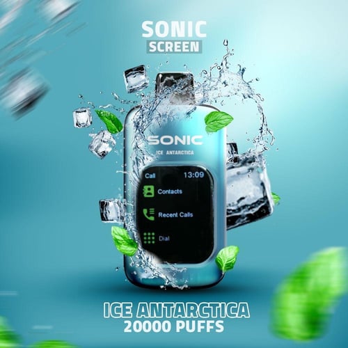 سحبة سونيك سكرين 20000 ألف سحبة – 50 نيكوتين SONIC...