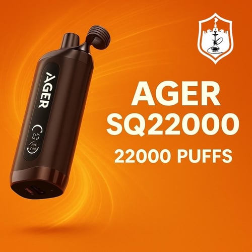 جهاز سحبة اجير SQ شيشة 22000 سحبة – AGER SQ 22000...
