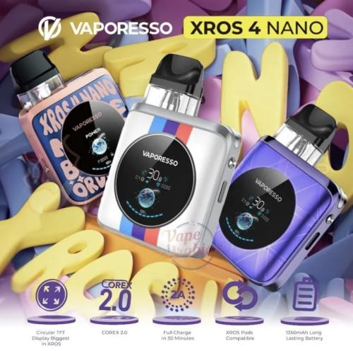 جهاز سحبة إكس روز 4 نانو من فابريسو – Vaporesso XR...
