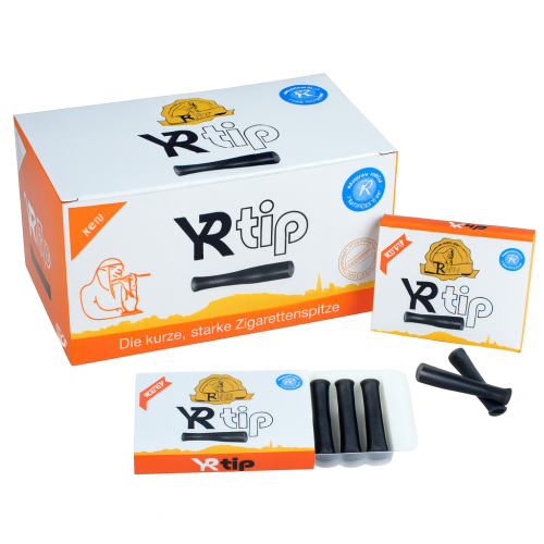 رأس فلتر دخان RTip – لون أسود – 6 قطع