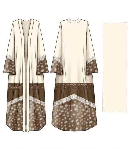 Deer abaya