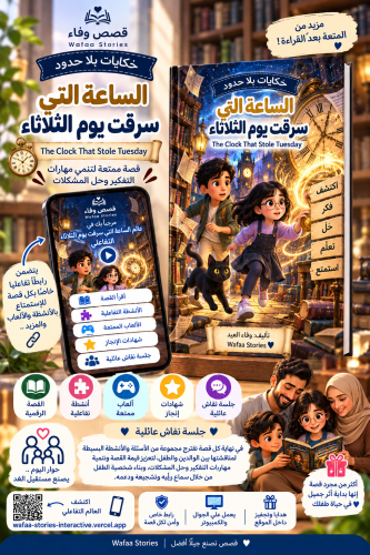 الساعة التي سرقت يوم الثلاثاء | قصة رقمية تفاعلية