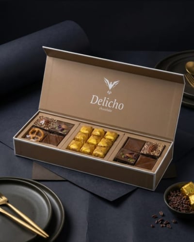 Delicous box assorted chocolate