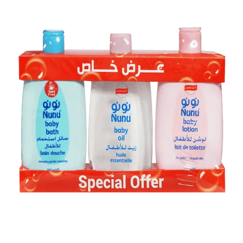 عرض نونو شامبو + رغوة + زيت 300مل