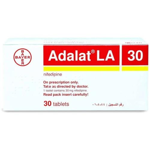 ADALAT LA 30 MG 30 TABS