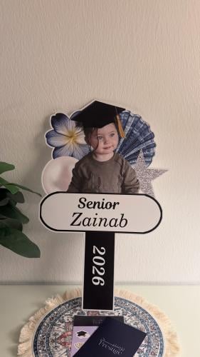 Graduation plaque Senor 2026