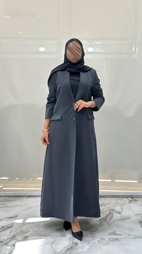 بليزر رموش أللون الرمادي