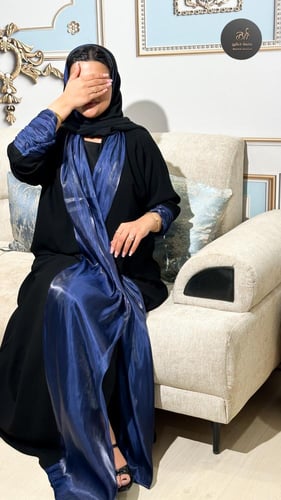 عباية ملكي نص كلوش زم بالكم بتدخيل ستان