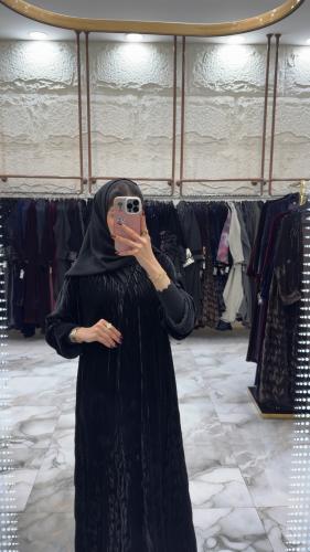 ثري دي مخمل كسرات الون الأسود