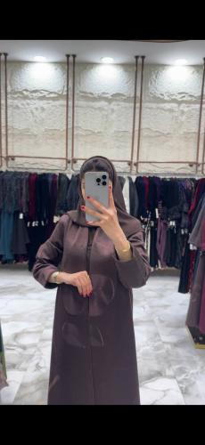 عباية سالي كلوش تطريز كامل ثلاثي الابعاد