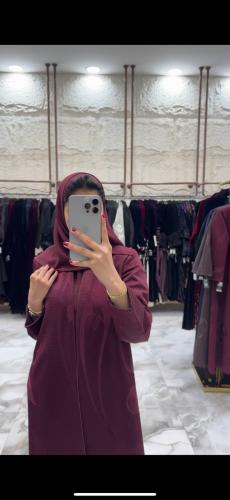 عباية سالي كلوش تطريز كامل ثلاثي الابعاد