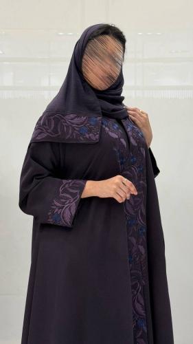 عباية غنى دبل كلوش تطريز