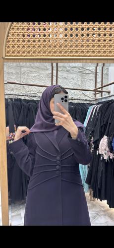 بليزر قمر بقماش رموش الون الموف