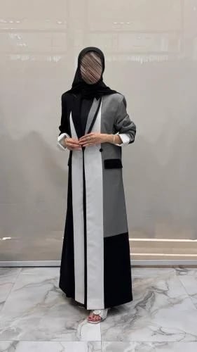 بليزر شيخه بقماش اندونسي وتدخيلات قماش خلايا