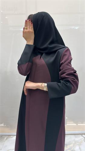 بليزر بلاك كلوش بقماش كريب