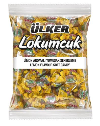 أولكر لوكومك بنكهه الليمون lemon Flavour Soft Candy