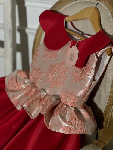 فستان الورد من كولكشن العيد .