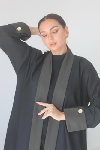 عباية سوداء A13 | تسليم فوري