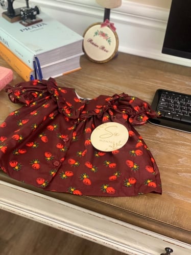 فستان شالكي عنابي كلوش من كولكشن شهر رمضان المبارك...