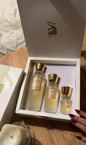 بكج ٣ عطور فاخر ذهبي بديل لادور جولد