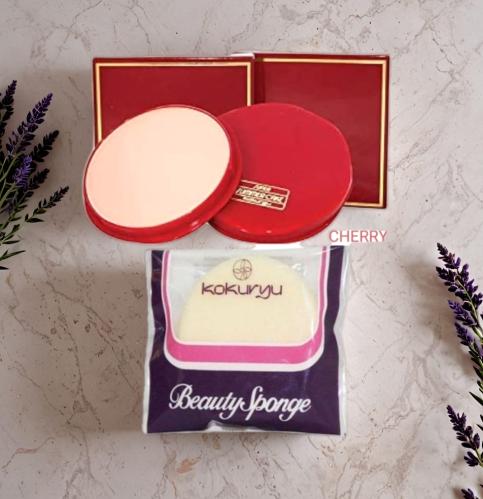 بودرة وجه مائيه CHERRY PINK كوكوريو فلبيني + اسفنج...