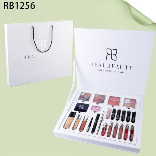 طقم مكياج ريل بيوتي ابيض بديل ديور RB1256