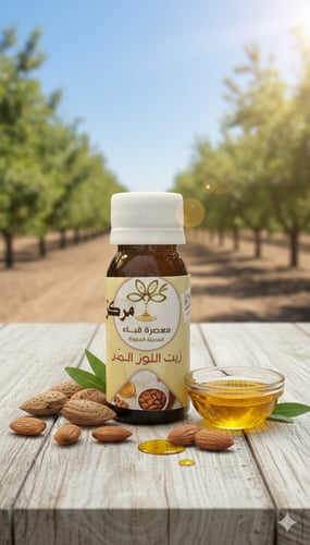 زيت اللوز المر ( مركز )