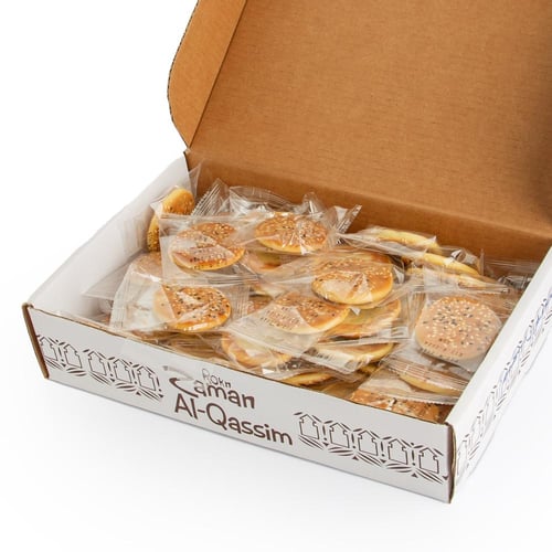 رهائف تمر بالسمسم الفاخر