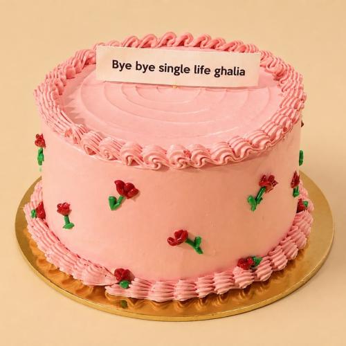 Bachelor party cake
