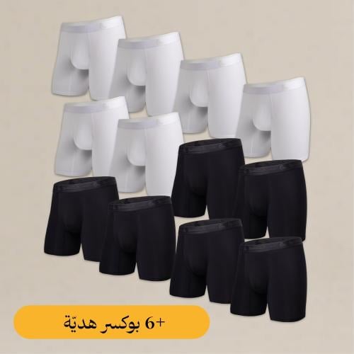 البوكسر (عدد 12 + 6 هدية)
