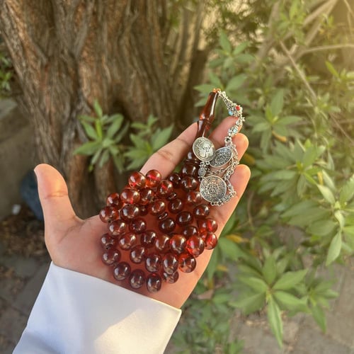 مسباح فاتوران الماني عسلي شفاف