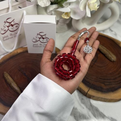 مسباح بكلايت احمر قص خليجي