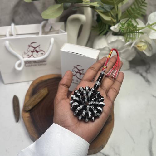 مسباح بكلايت اسود ابيض كركوشة