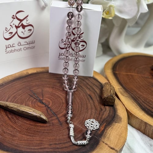 مسباح بكلايت شفاف فخم