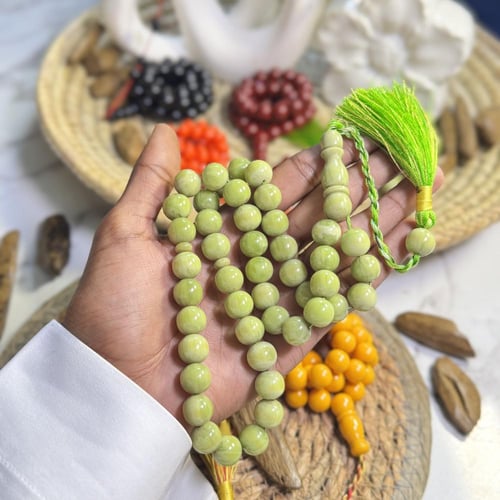 مسباح فاتوران اخضر معرق كركوشة