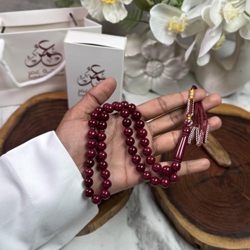 مسباح بكلايت عنابي كركوشة