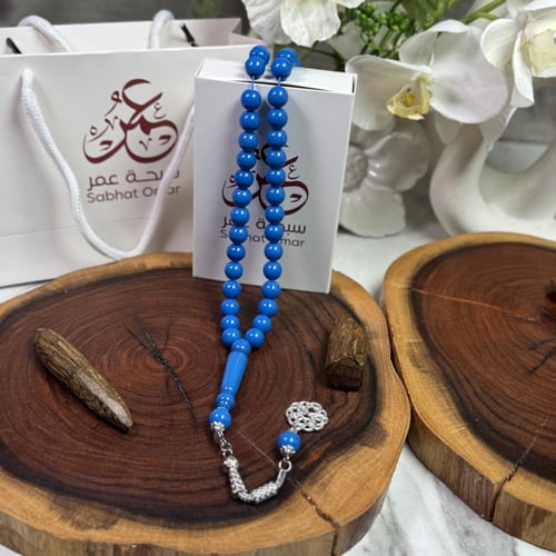 مسباح بكلايت ازرق هلالي