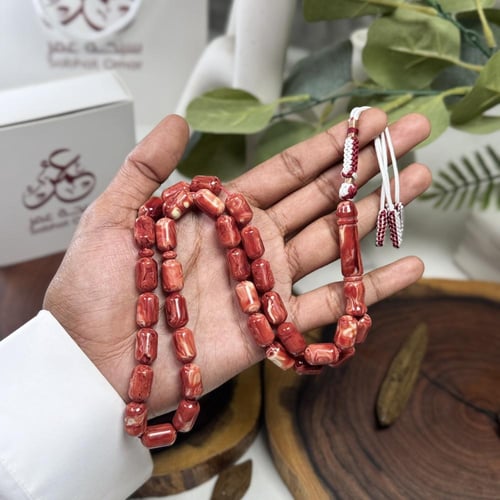 مسباح بكلايت احمر مخلوط كركوشة