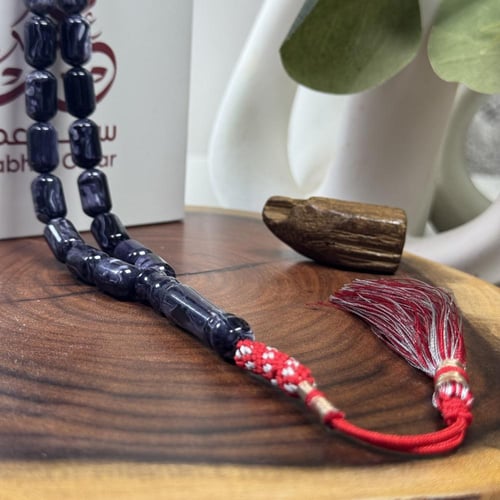 مسباح بكلايت بنفسجي مخلوط كركوشة