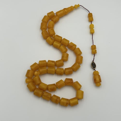 مسباح بكلايت اصفر فاخر