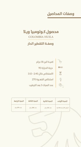 قهوة كولومبيا ويلا 1000 جرام