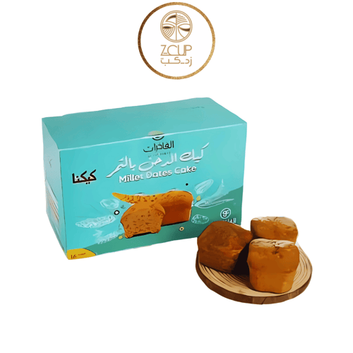 كيك الدخن بالتمر كيكنا