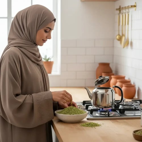 شمار يمني يبدأ بوزن 250 جرام حب - مطحون فاخر