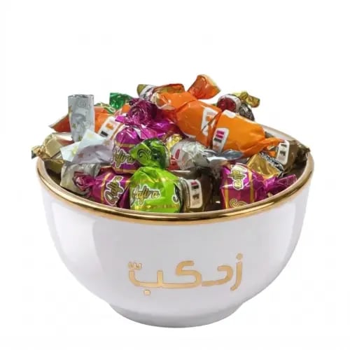 حلاوة شكولاتة مشكلة تبدأ بوزن 250 جرام