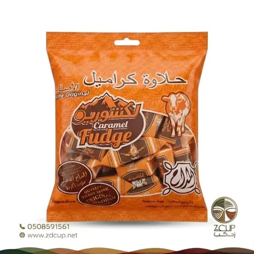 حلاوة ابو بقرة كراميل المداح 400 جرام - كيس