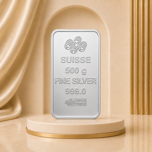 Pure silver bar weight 500 grams (half kilogram) |...