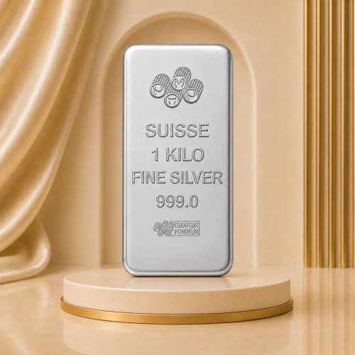 Pure silver bullion weight 1 kilogram | purity 999