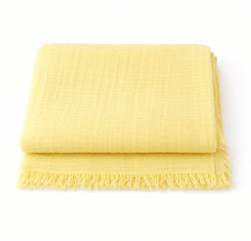 BUTTER YELLOW SCARF